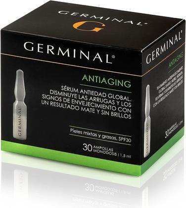 Actual product image Germinal 30 Ampollas Accion Profunda Tratamiento Antiaging Pieles (45 ml)
