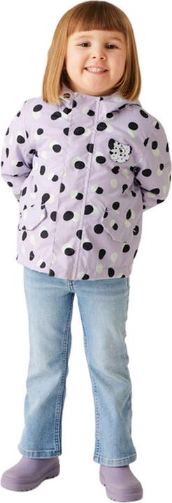 Actual product image Regatta Childrens/Kids Shyla The Leopard Waterproof Jacket (104)