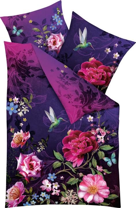 Actual product image Kaeppel Dark Botanical" bed linen (Duvet cover, 135x200 cm, 80x80 cm)