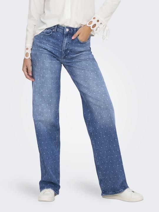 Produktbild Only ONLJUICY Hohe Taille Weiter Beinschnitt Jeans Jeans mit weitem Bein (W30/L32)