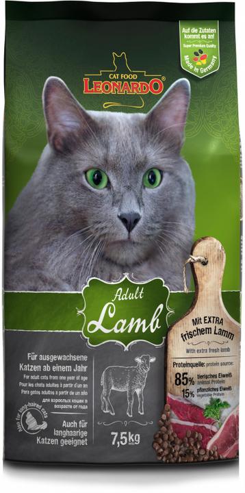 Produktbild Leonardo Cat Food Adult Lamm (Adult, 1 Stk., 7500 g)