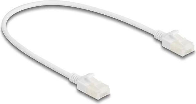 Image du produit Delock Câble réseau RJ45 Cat.6A mâle à mâle avec robu (U/UTP, CAT6a, 0.30 m)