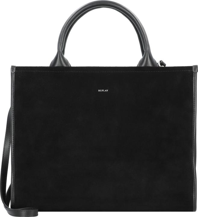 Replay Schultertasche Leder 38 cm