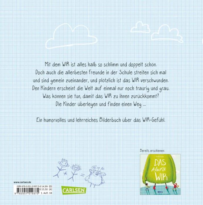 Produktbild Das kleine WIR in der Schule (Deutsch, Daniela Kunkel, 2018)