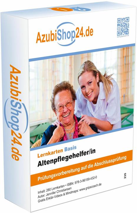 Produktbild Lernkarten Altenpflegehelfer /in, Altenpflege Helfer (Deutsch, Zoe Kessler, 2020)
