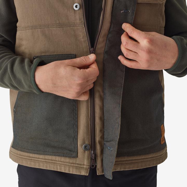 Produktbild Solognac Weste 500 wattiert strapazierfähig braun (3XL)