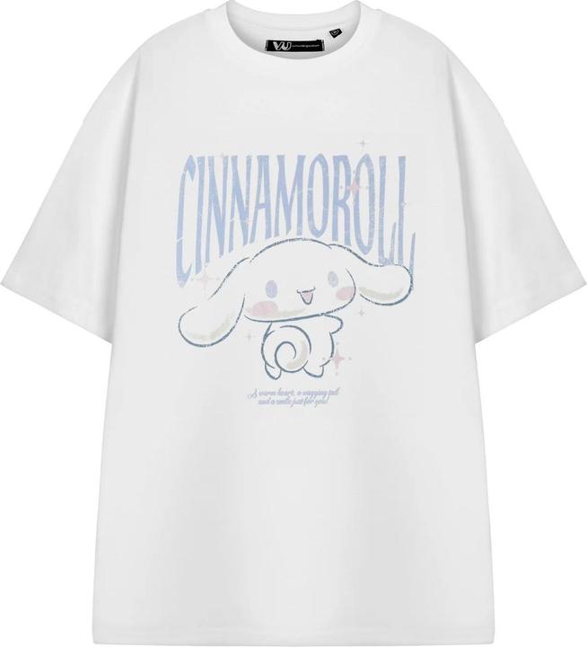 Actual product image Hello Kitty Womens/Ladies Cinnamoroll Short-Sleeved T-Shirt (L)