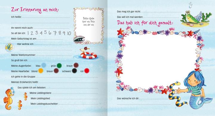 Actual product image Meine Kindergarten-Freunde Meerjungfrau (German, Sabine Kraushaar, 2019)