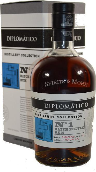Image du produit Diplomático Distillery Collection NO1 Batch Kettle (1 x 70 cl)