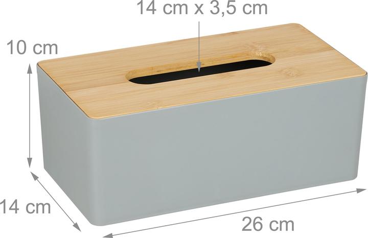 Produktbild Relaxdays Tücherbox