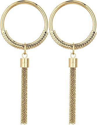 Liu Jo - Gold plated steel earrings LJ1162 (Stahl)