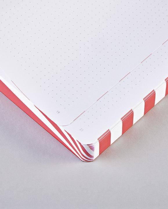 Image du produit Nuuna Graphic L, Fancy Fans (22 x 16,5 cm, Pointillés, Couverture souple)