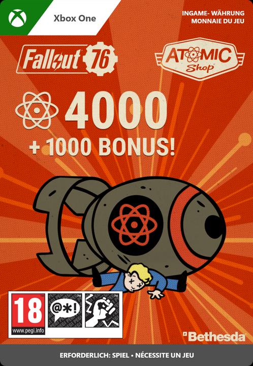 Produktbild Microsoft Fallout 76 - 4000 (+1000 Bonus) Atoms (3000 CHF)