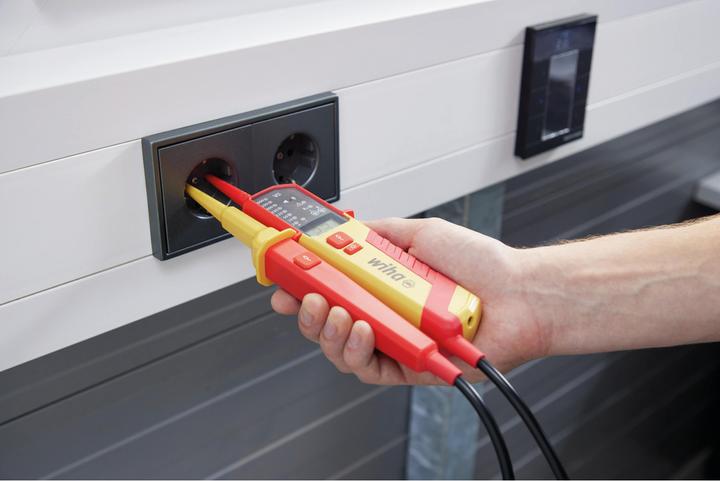 Actual product image Wiha Voltage and continuity tester (CAT IV 600V, CAT III)