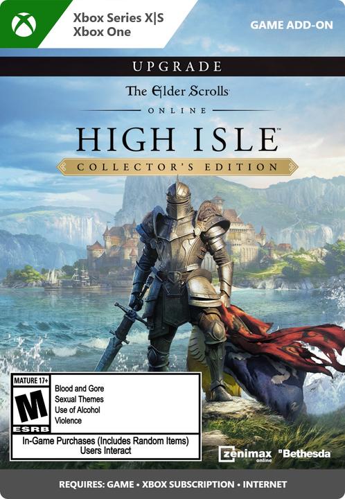 Immagine prodotto Microsoft The Elder Scrolls Online: High Isle - Aggiornamento dell'edizione da collezione (Xbox Series X, Xbox Serie S, Xbox One S, Xbox One X)