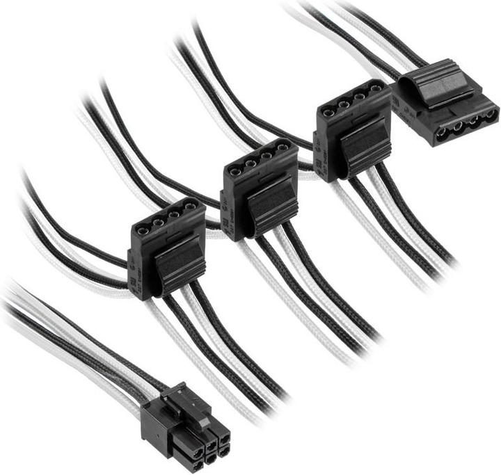 Produktbild Corsair Premium Sleeved 4-Pol-Molex-Kabel