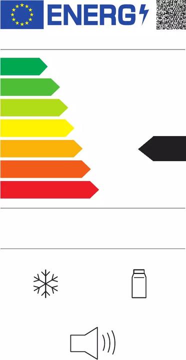 Etichetta energetica Bosch Hausgeräte Frigorifero a libera installazione Serie 4E (368 l)
