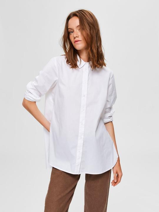 Actual product image Selected Femme Organic cotton shirt (38)
