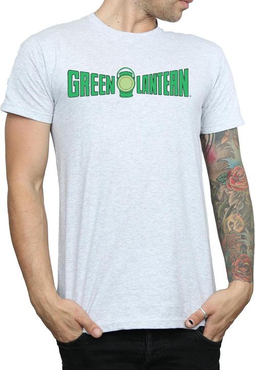 Image du produit - T-shirt GREEN LANTERN TEXT LOGO - Homme (XXL)
