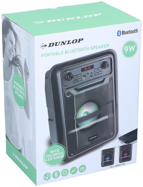 Produktbild Dunlop Speaker BT TWS 9W PP Black