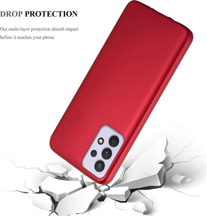 Image du produit Cadorabo TPU Matt Metallic Cover (Samsung Galaxy A33 5G)