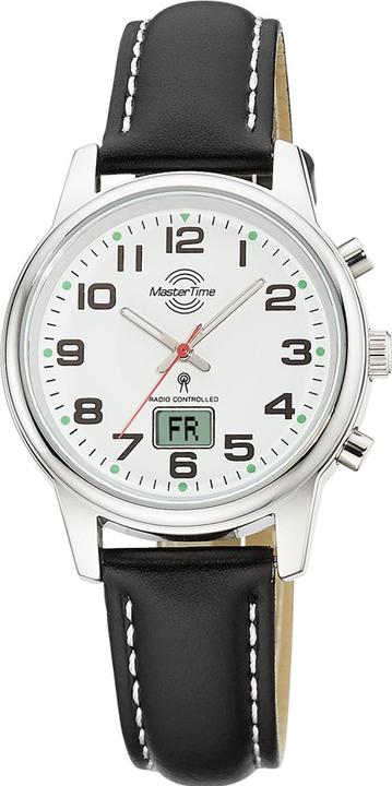 Image du produit Master Time MTLA-10817-12L Montre radio-pilotée pour femme 34mm 3ATM (Montre numérique, Montre analogique, Montre radio-pilotée, 34 mm)