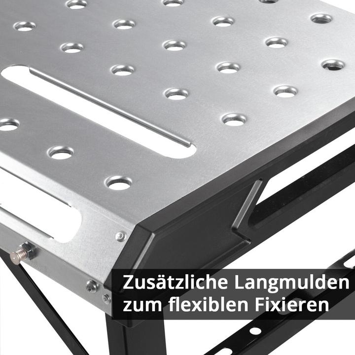 Produktbild Stahlwerk Mobiler Schweisstisch AWT-930 ST 1068 x 532mm Werkbank Höhenverstellbar (106.80 cm, 53.20 cm)