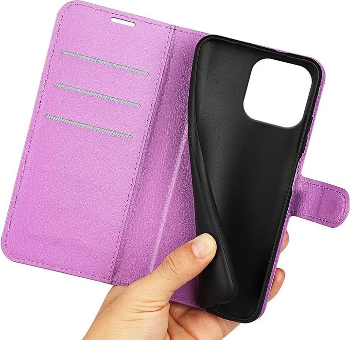 Produktbild Cover-Discount iPhone 16 Pro - Leder Etui Hülle (Apple iPhone 16 Pro)
