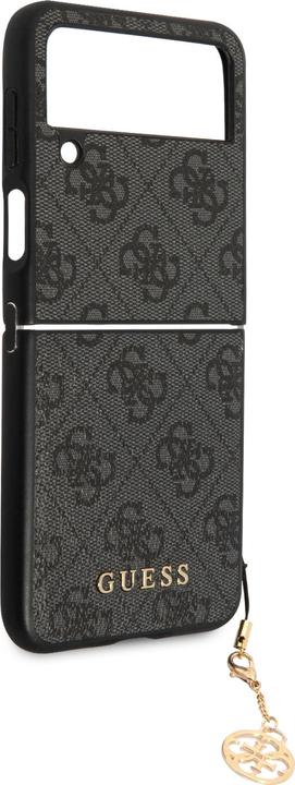 Produktbild Guess GUHCZF4GF4GGR F721 Z Flip 4 szary/grey hardcase 4G Charms Collection (Samsung Galaxy Z Flip4)