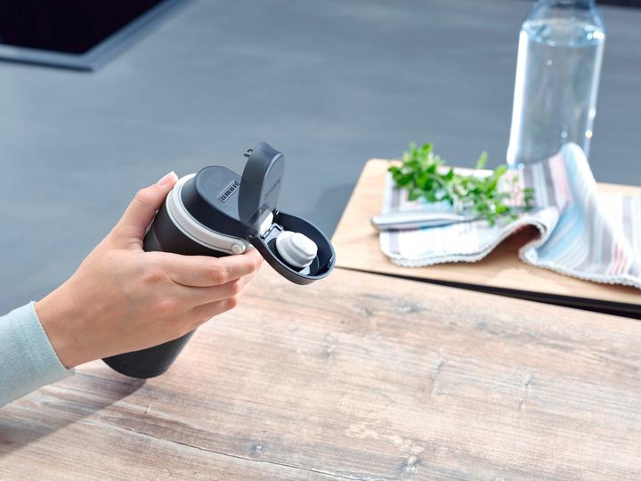 Image du produit Leifheit Borraccia Flip Acciaio Nero 350ml (0.35 l)