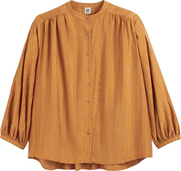 Produktbild La Redoute Collections Bluse mit Stehkragen und Ballonärmeln Signature SUSAN (M)