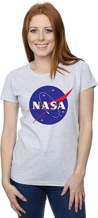 Actual product image Nasa Womens/Ladies Insignia Distressed Logo T-Shirt (L)