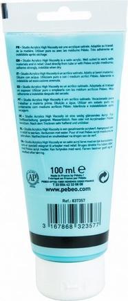 Image du produit Pebeo Studio Acrylics (Bleu-vert irisé, 100 ml)