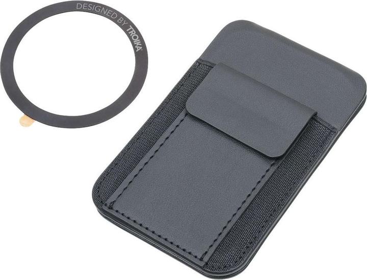 Produktbild Troika CASH CARDS KEY Kartenetui MagSafe, schwarz
