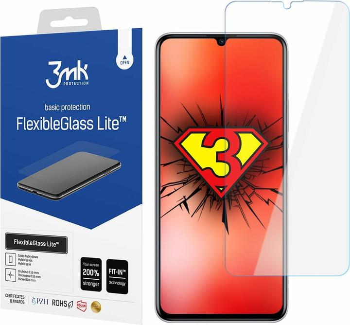 Produktbild 3MK FlexibleGlass Lite Huawei Nova Y70 Szklo Hybrydowe Lite (1 Stück, Huawei Nova Y70)