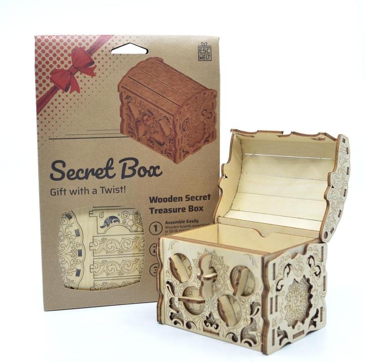 Produktbild Escape Welt Secret Box ""Treasure"" - Rätselbox Bausatz (Deutsch)