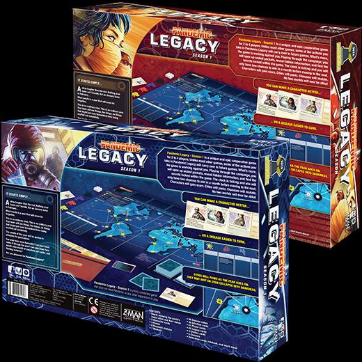 Produktbild Enigma Pandemic Legacy - Season 1 (Blue Edition) (Englisch)