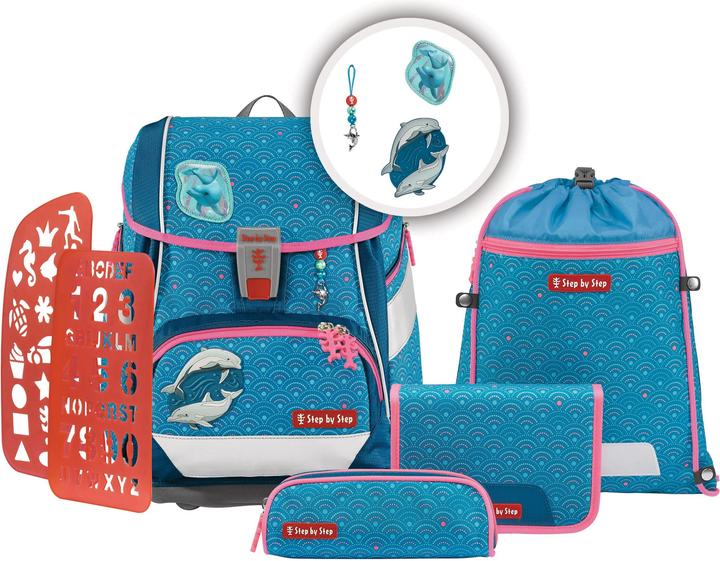 Step by Step Ranzen-Set 2IN1 PLUS, 6-teilig (19 l)