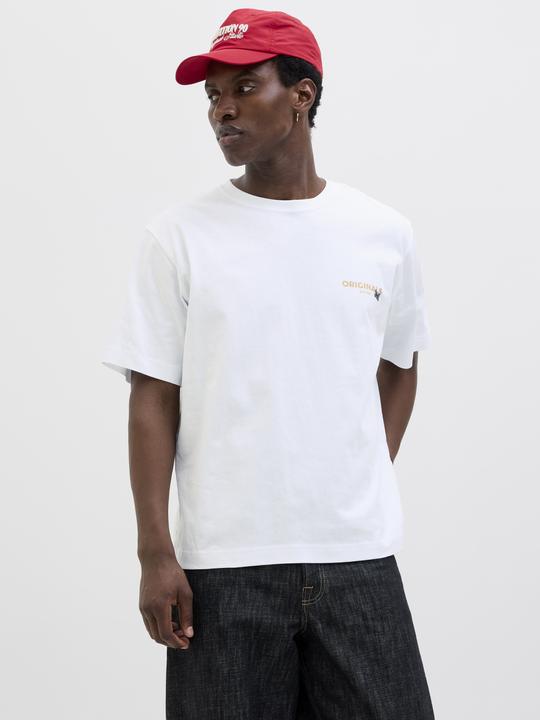Produktbild Jack & Jones Gedruckt Rundhalsausschnitt T-shirt T-shirt (XXL)