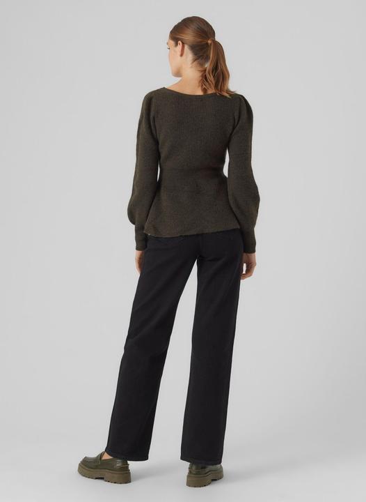 Produktbild Vero Moda VMFLAVOUR LS PEPLUM PULLOVER GA EXC Strickpullover (XS)
