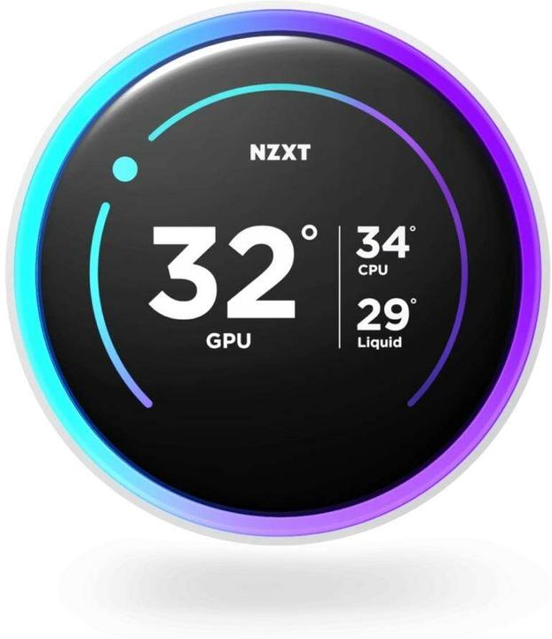 Produktbild NZXT KRAKEN Elite V2 280 RGB Wak Display White RL-KR28E-W2