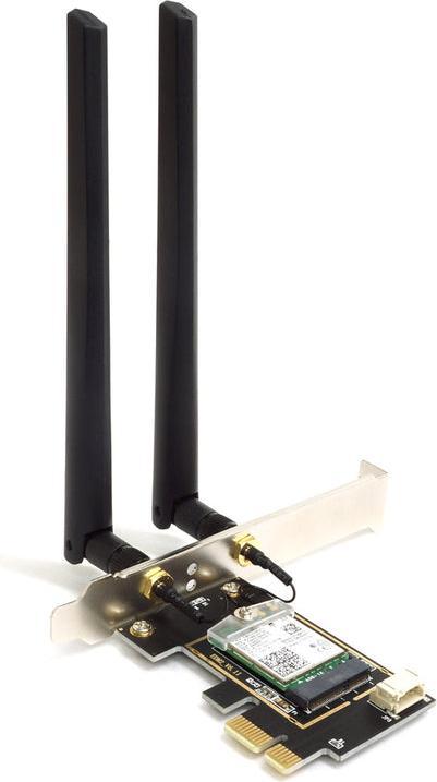 Alfa Network Alfa Wi-Fi 6E PCIe Card with Dipole Antenna AIT-AX210