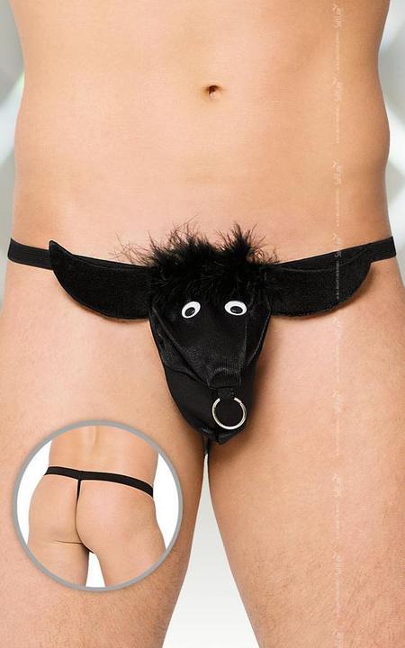 Actual product image Softline Cow Gag String (S, M, L)