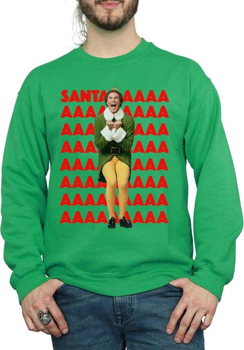 Produktbild Elf Buddy Santa Scream Sweatshirt (XXL)