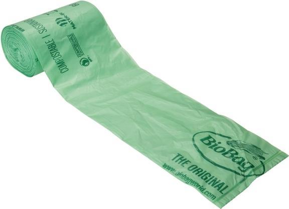 Biobag International Compostable BioBag poser 60 ltr. 55x102 cm - 20 pcs. pr./rulle (20 x, 60 l)