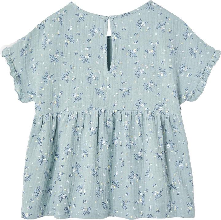 Image du produit Vertbaudet Gemusterte Mädchen Bluse aus Musselin (98)