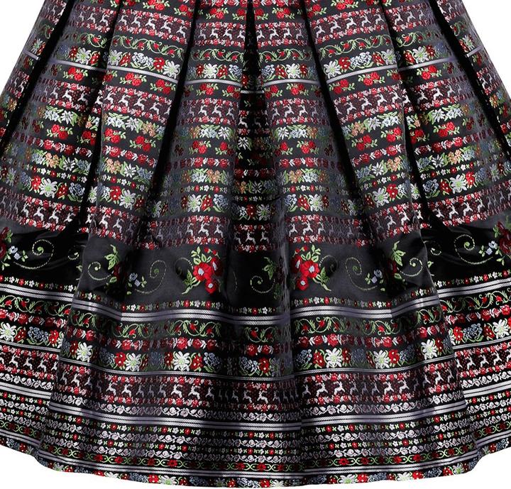 Image du produit Marjo Jupe traditionnelle pour femme Grania, 60 cm (36, S/M)