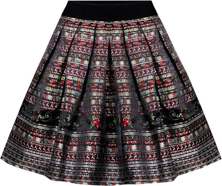 Image du produit Marjo Jupe traditionnelle pour femme Grania, 60 cm (36, S/M)