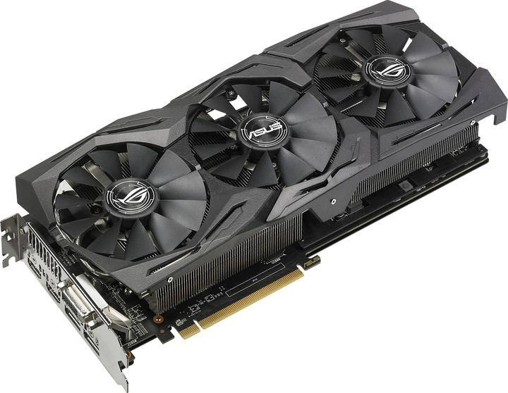 Actual product image ASUS Radeon ROG STRIX RX 580 O8G GAMING (8 GB)