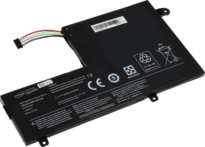 Produktbild AccuCell Akku Lenovo Ideapad Flex 3 1435 / Yoga 500-14ISK / Typ L14M3P21 (4050 mAh)